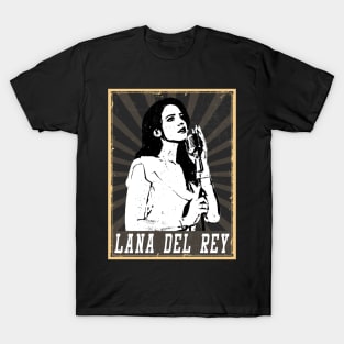 80s Style Lana Del Rey T-Shirt